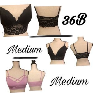 Three Cute Bralettes